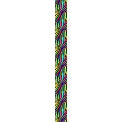 BANDE ZEBRA FLUO
